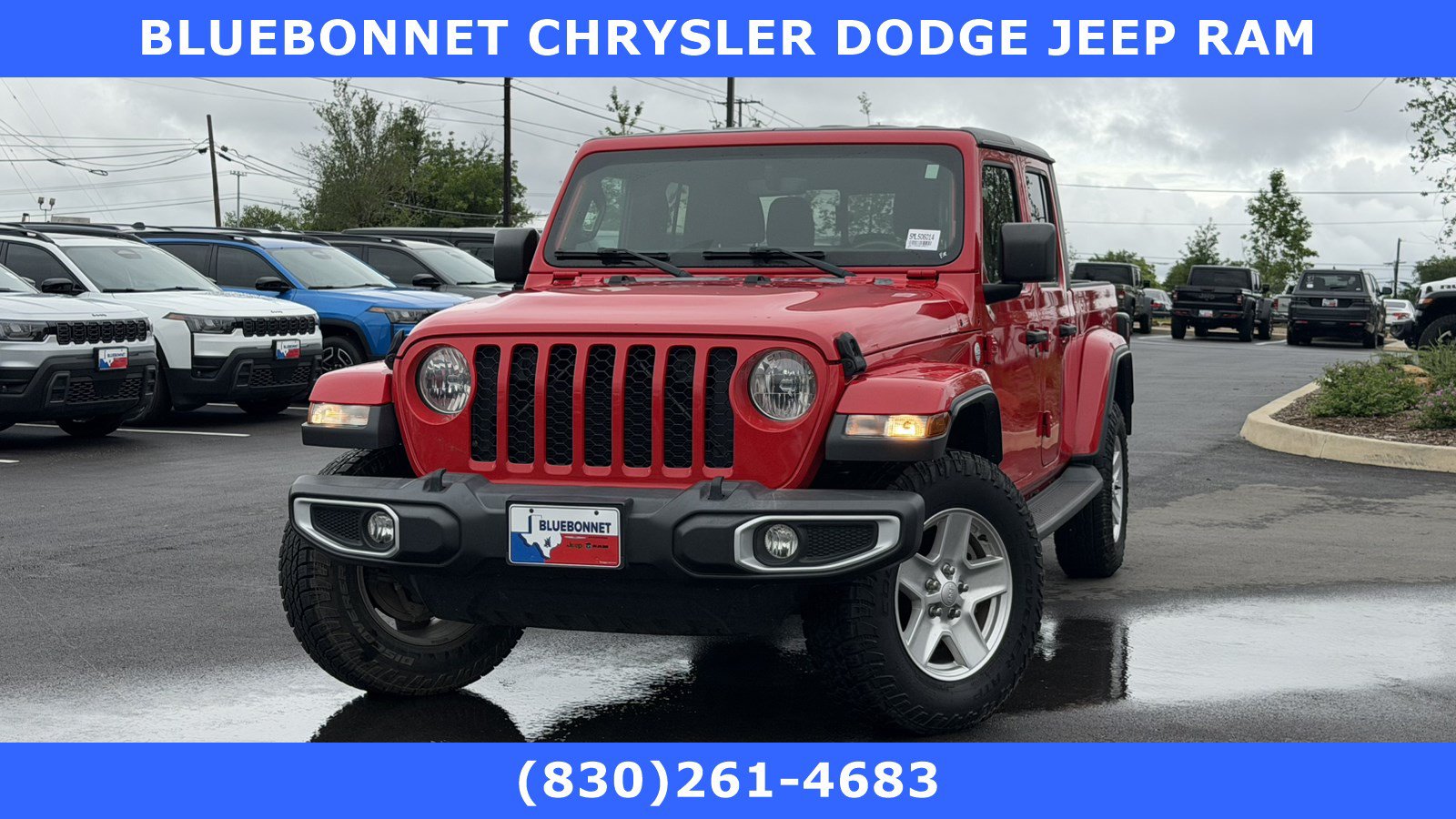 Certified 2021 Jeep Gladiator Sport AWD/4WD image 1