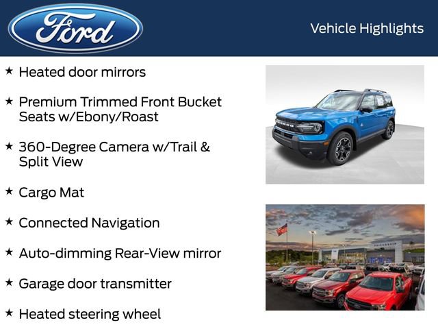 Used 2025 Ford Bronco Sport Outer Banks w/ Outer Banks Tech Package+ image 12