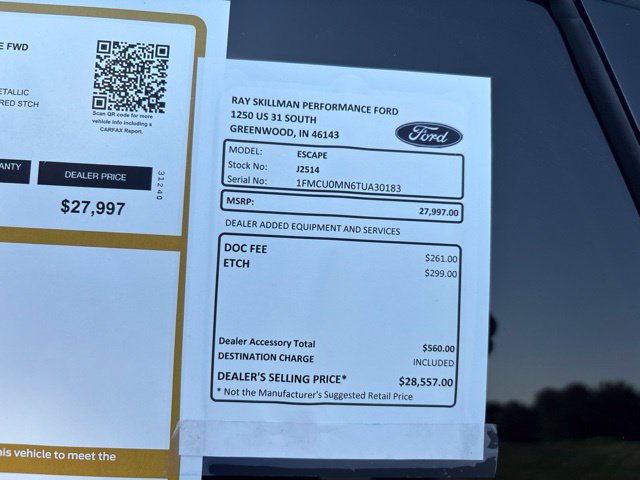 Certified 2026 Ford Escape ST-Line FWD image 3