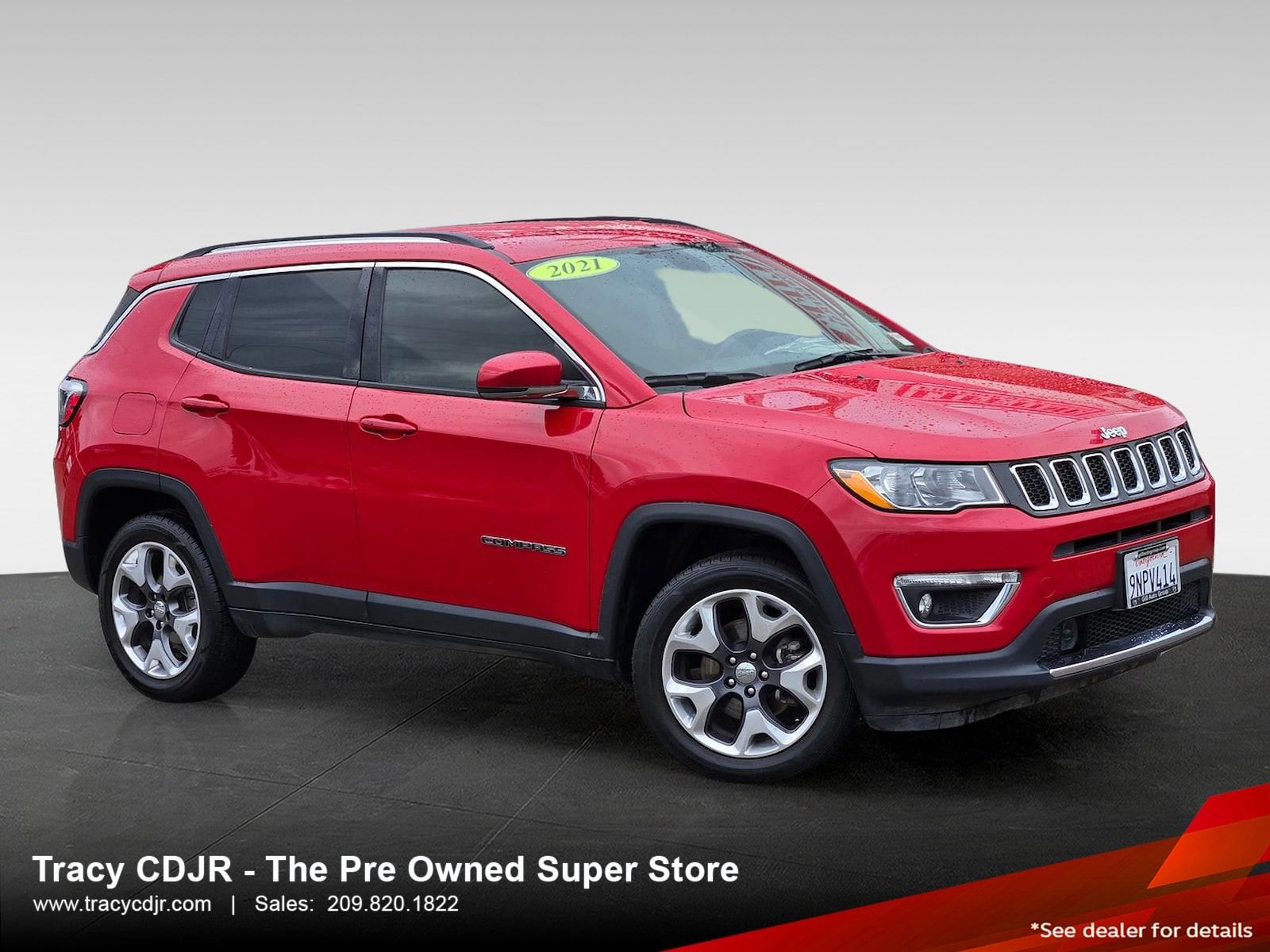 Used 2021 Jeep Compass Limited image 1