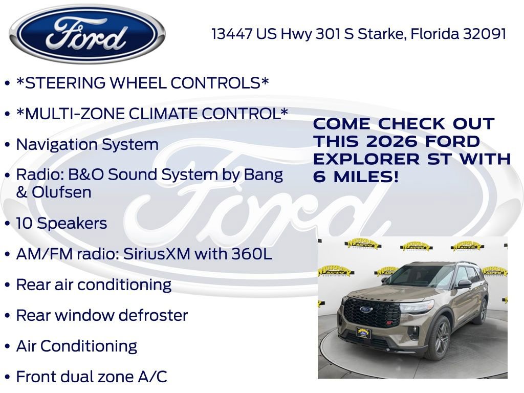 New 2026 Ford Explorer ST image 15