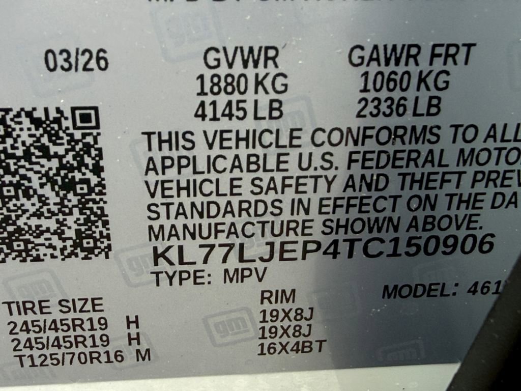 New 2026 Chevrolet Trax RS FWD image 25