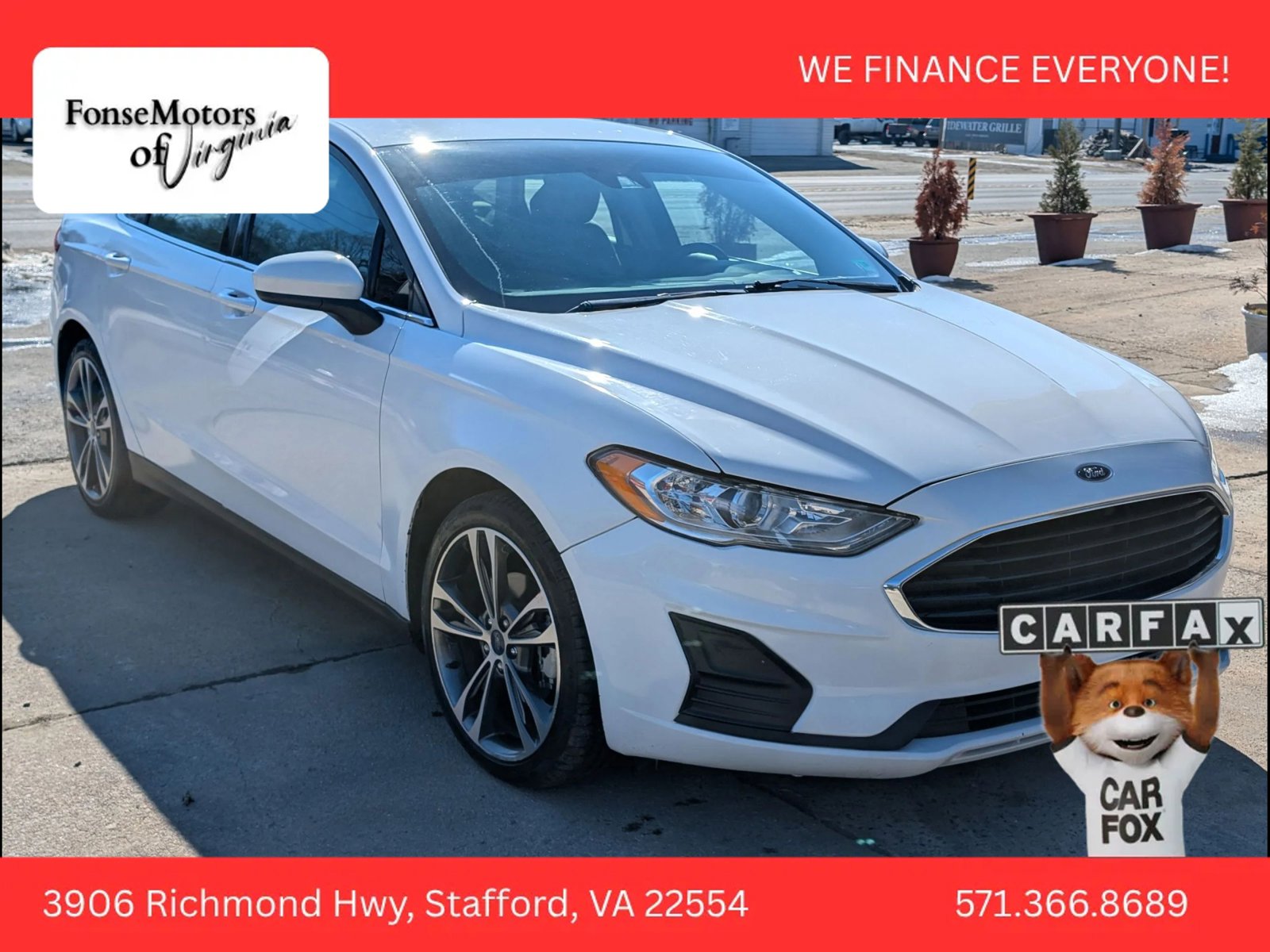 Used 2020 Ford Fusion S image 1
