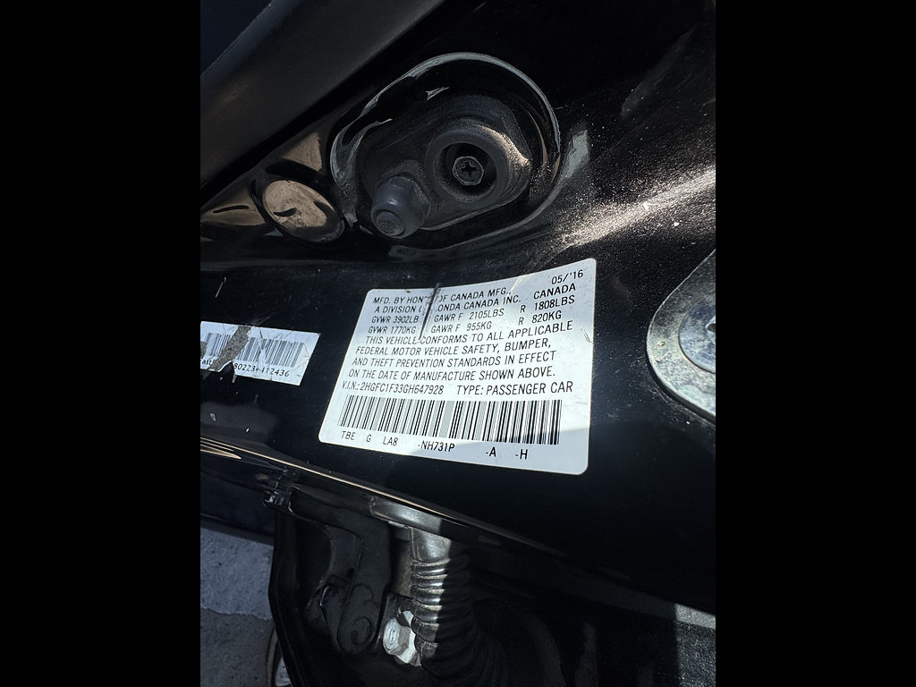 Used 2016 Honda Civic EX-T image 6