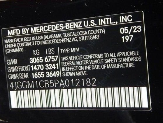 Used 2023 Mercedes-Benz EQE 350+ 4MATIC SUV image 13