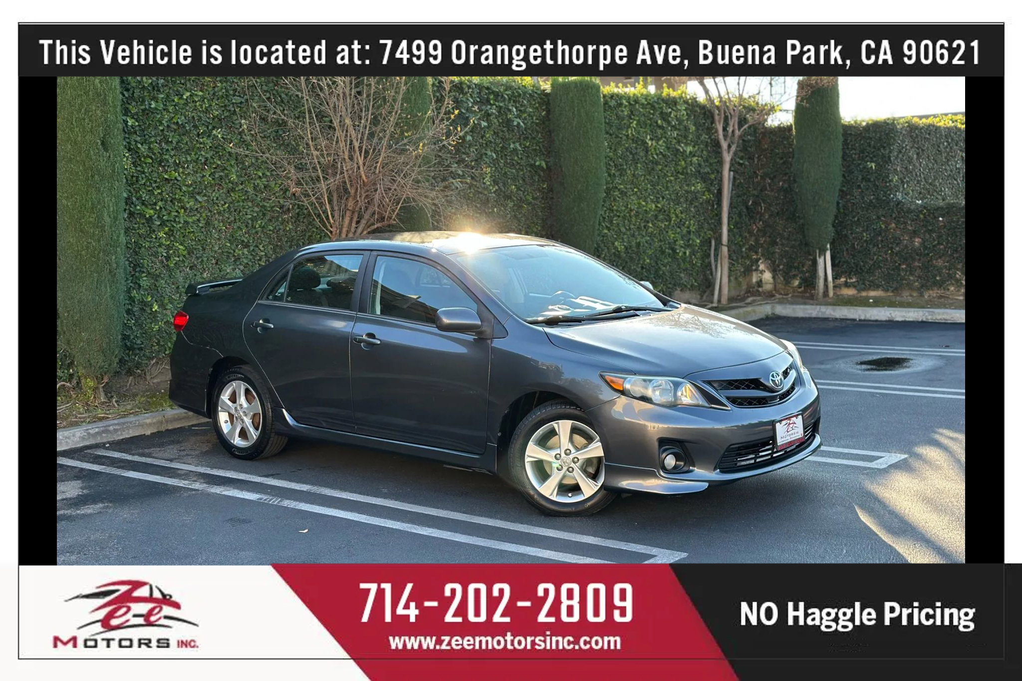 Used 2013 Toyota Corolla S Special Edition
