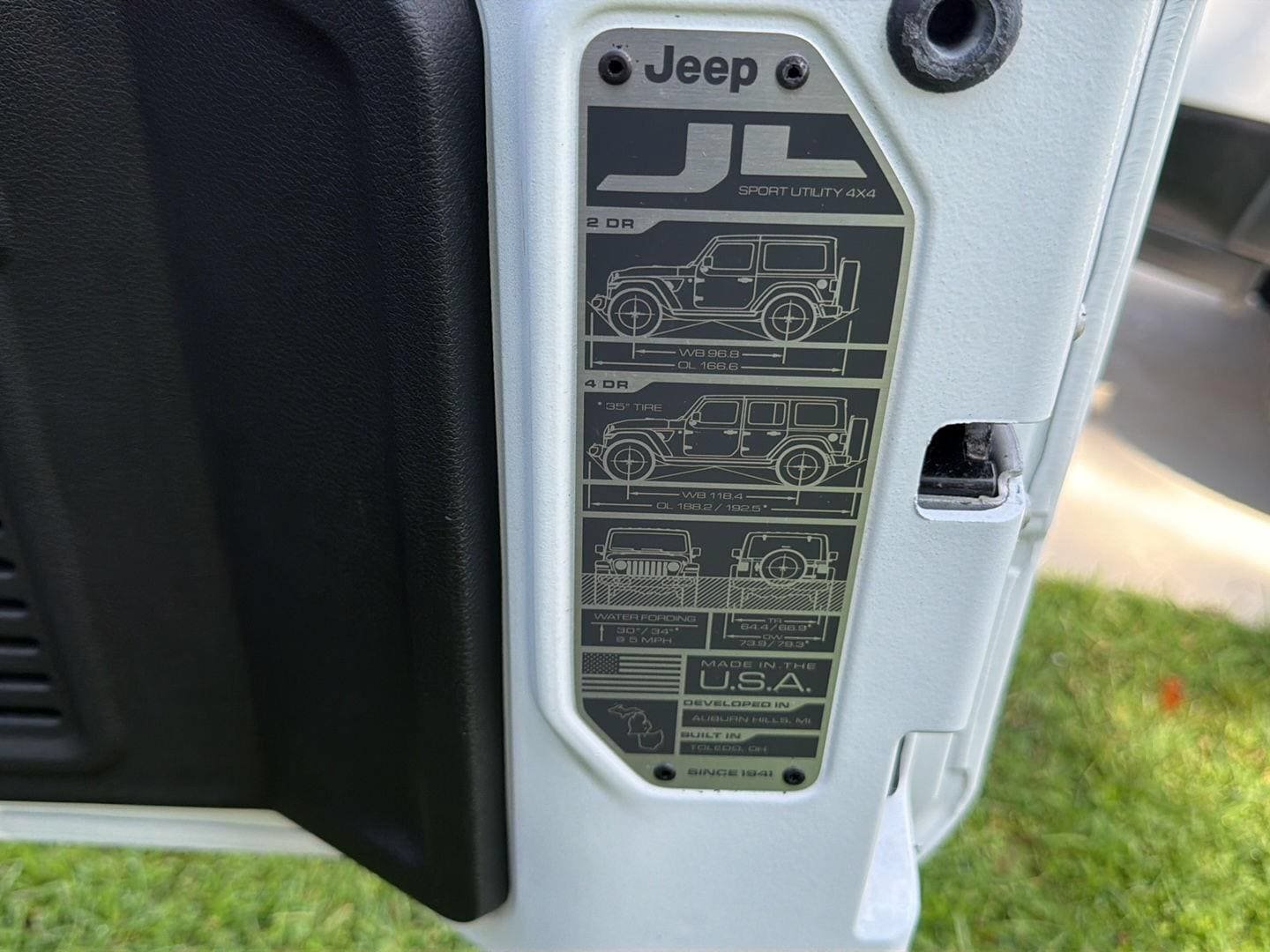 Used 2026 Jeep Wrangler Sport AWD/4WD image 20