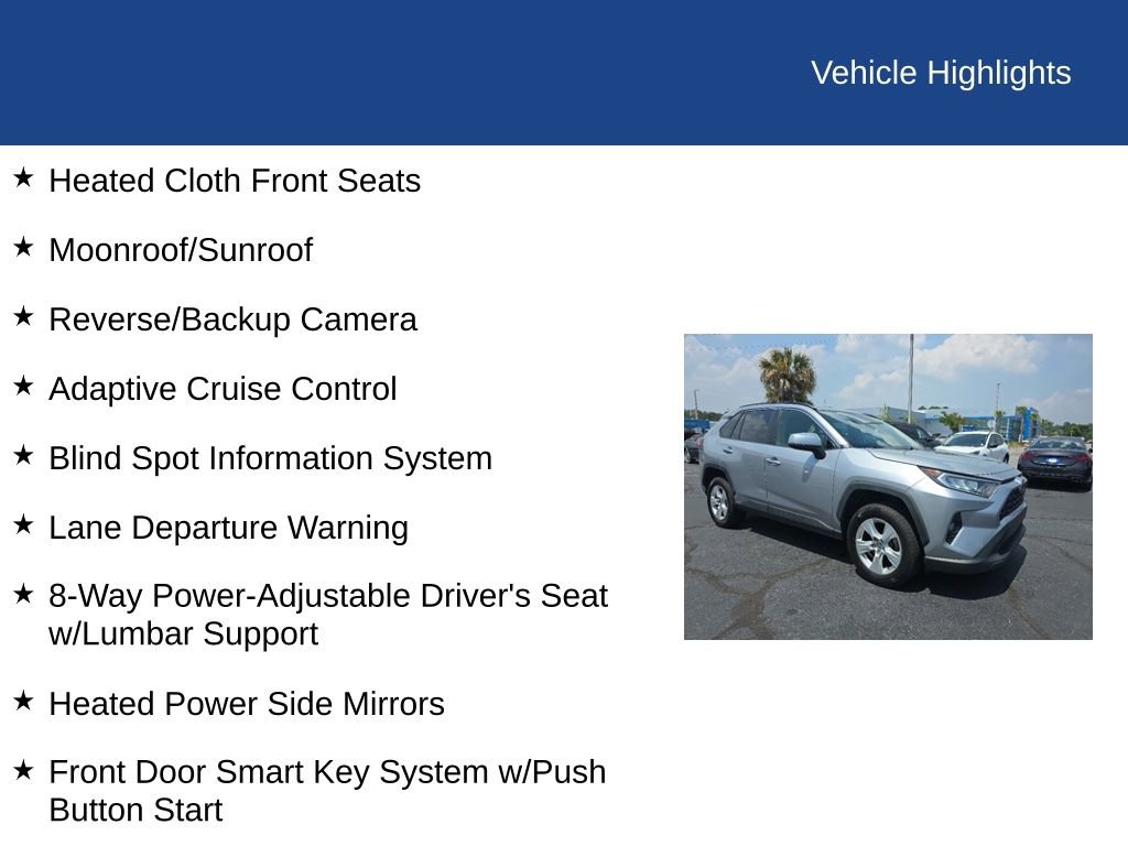 Used 2019 Toyota RAV4 XLE w/ Convenience Package FWD image 15