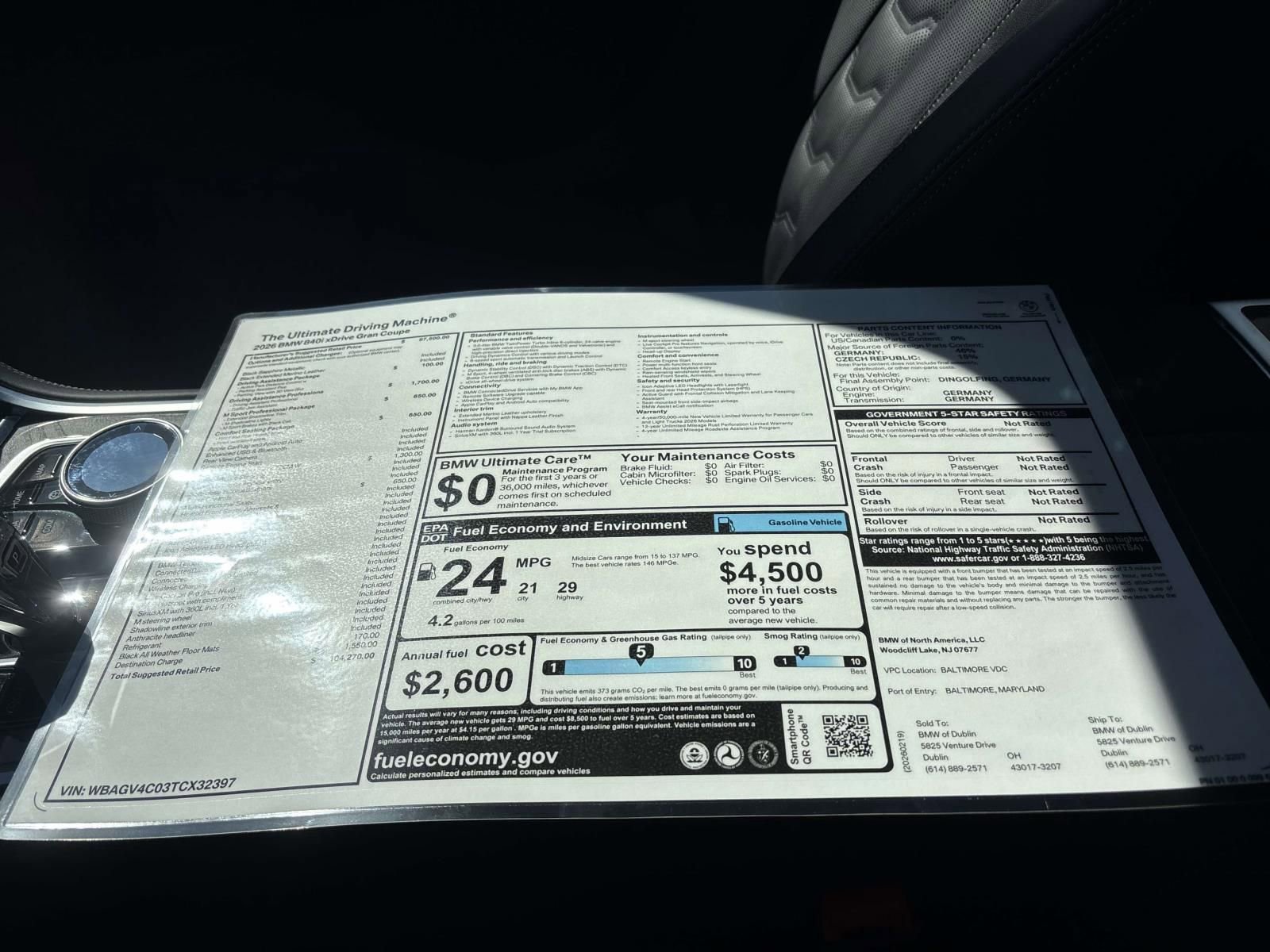 New 2026 BMW 840i xDrive image 31