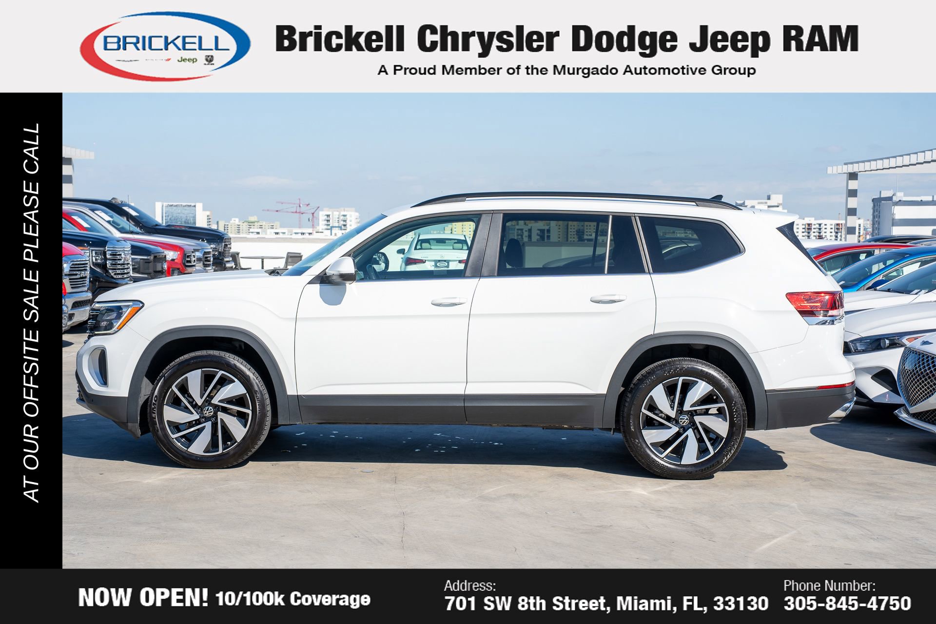 Used 2024 Volkswagen Atlas SE image 8