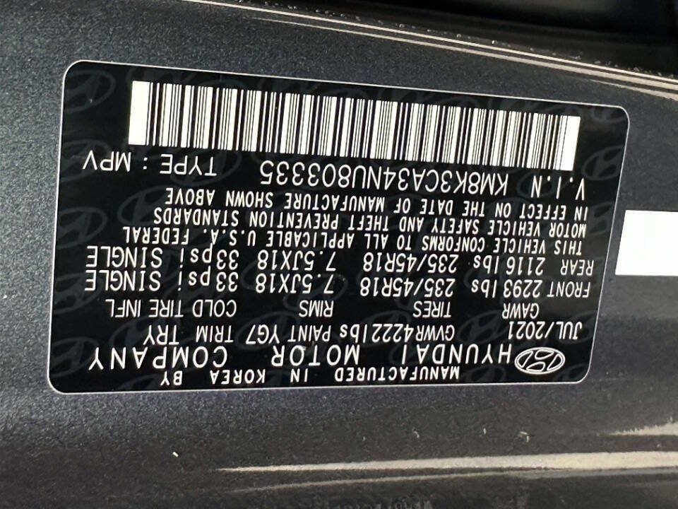 Used 2022 Hyundai Kona N Line w/ Tech Package AWD/4WD image 26