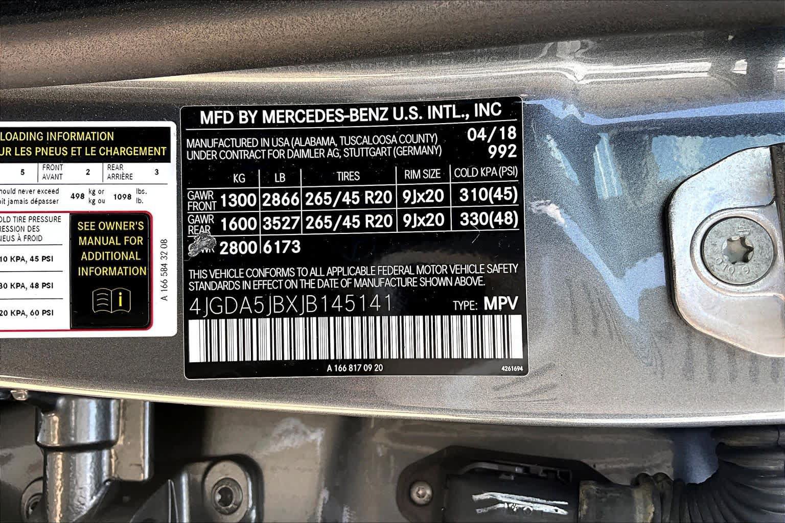 Used 2018 Mercedes-Benz GLE 350 image 37