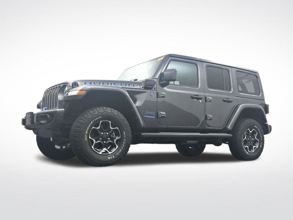 Used 2021 Jeep Wrangler Unlimited Rubicon 4xe w/ Steel Bumper Group AWD/4WD image 30