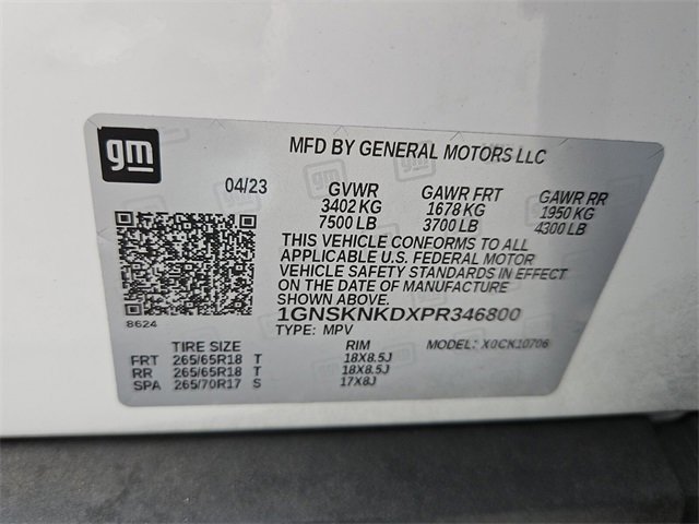 Used 2023 Chevrolet Tahoe LT image 13