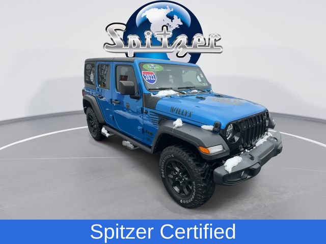 Used 2022 Jeep Wrangler Unlimited Willys image 2