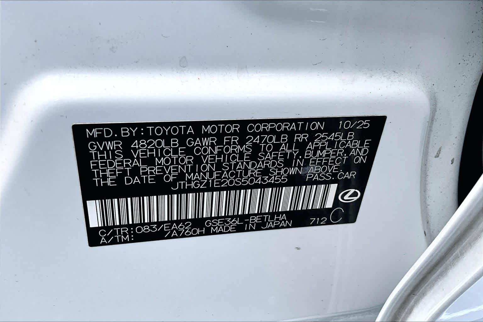 Used 2025 Lexus IS 350 F Sport AWD/4WD image 34