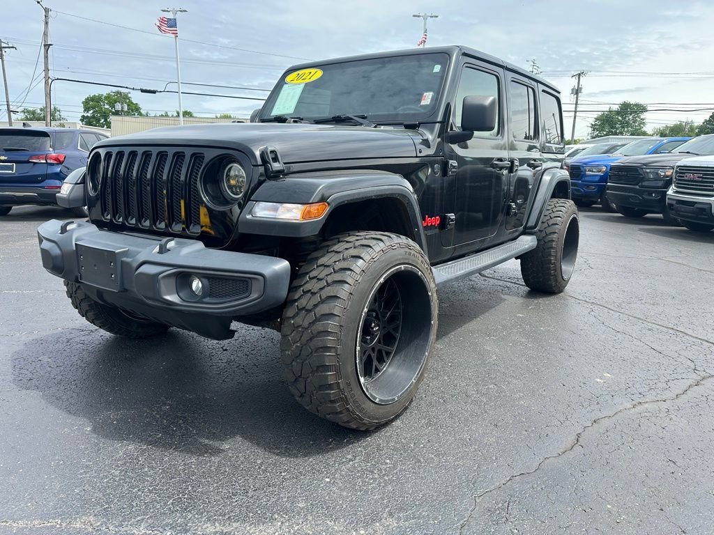 Used 2021 Jeep Wrangler Unlimited Sahara AWD/4WD image 7