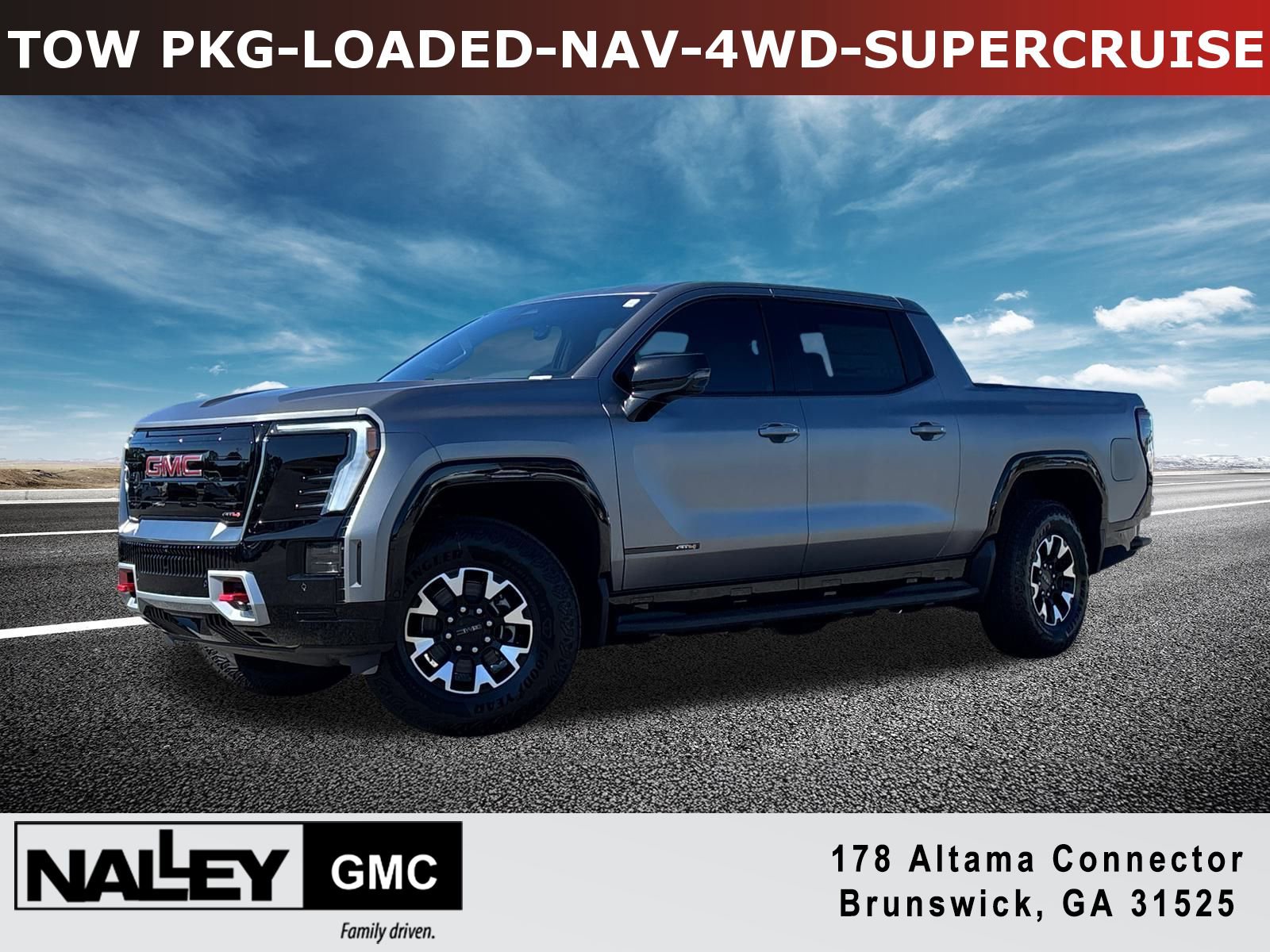 New 2026 GMC Sierra EV AT4 w/ AT4 Premium Package image 1