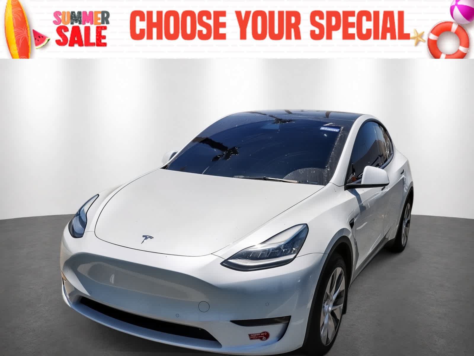 Used 2021 Tesla Model Y Long Range AWD/4WD image 1
