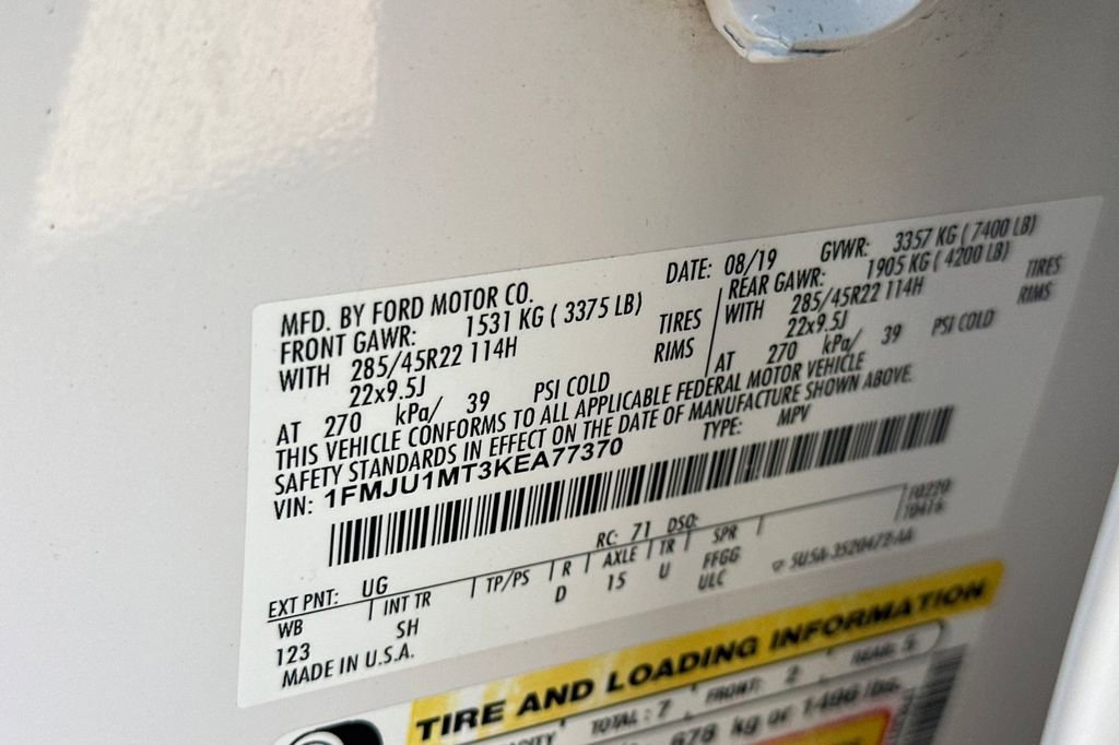 Used 2019 Ford Expedition Platinum image 34