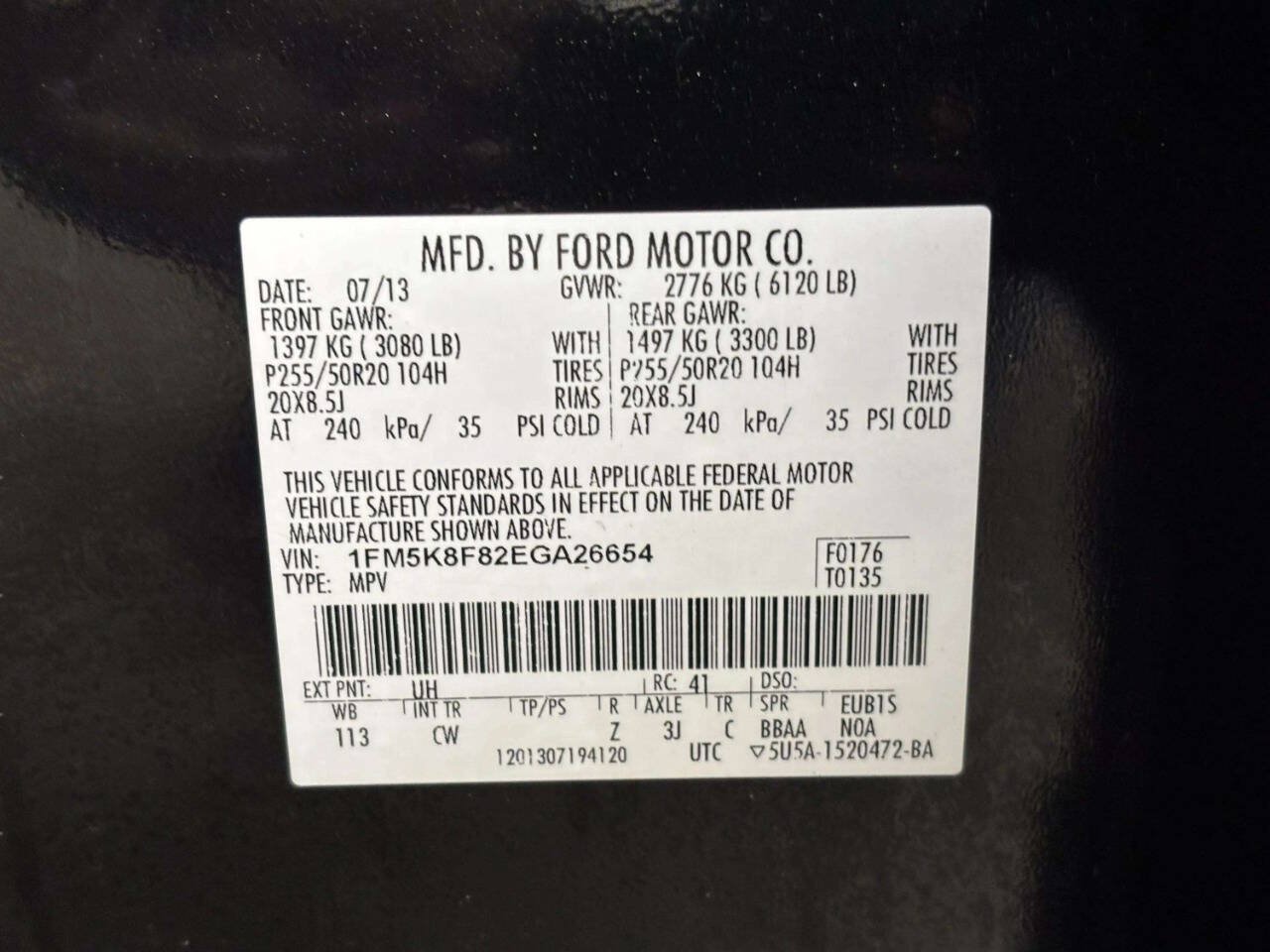 Used 2014 Ford Explorer Limited w/ Equipment Group 301A AWD/4WD image 33