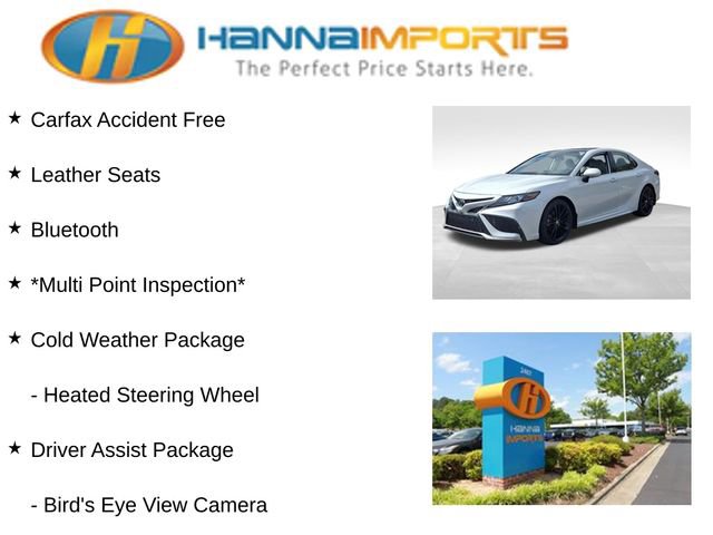 Used 2024 Toyota Camry XSE w/ Navigation Package image 8