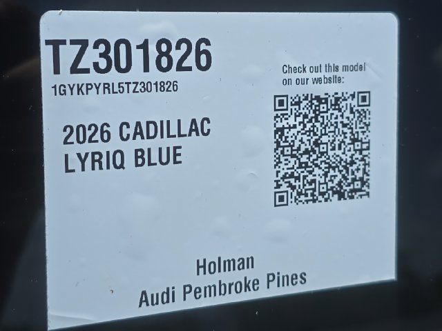 Used 2026 Cadillac Lyriq Signature Sport AWD/4WD image 31