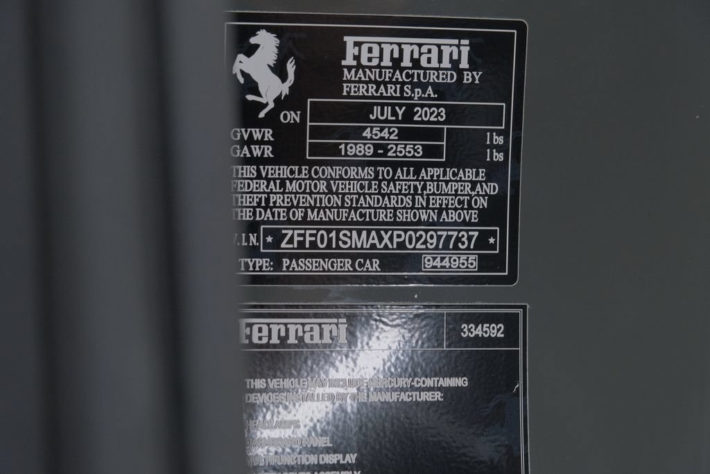 Used 2023 Ferrari 296 GTS RWD image 29