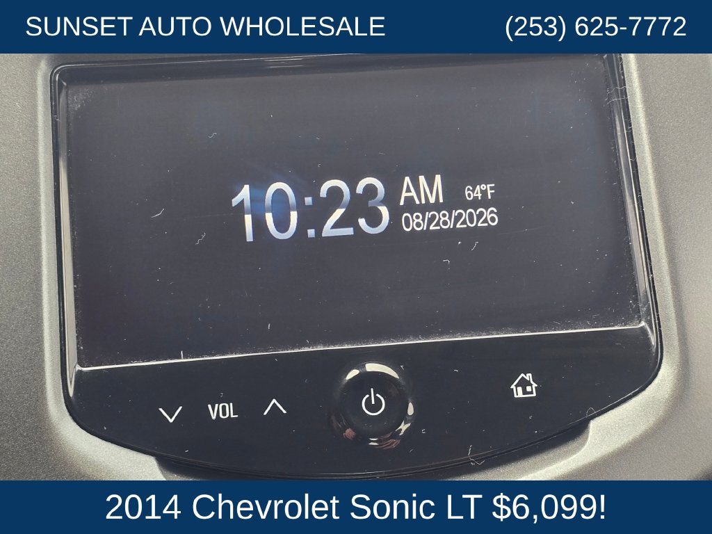 Used 2014 Chevrolet Sonic LT w/ Wheels and Fog Lamp Package FWD image 30