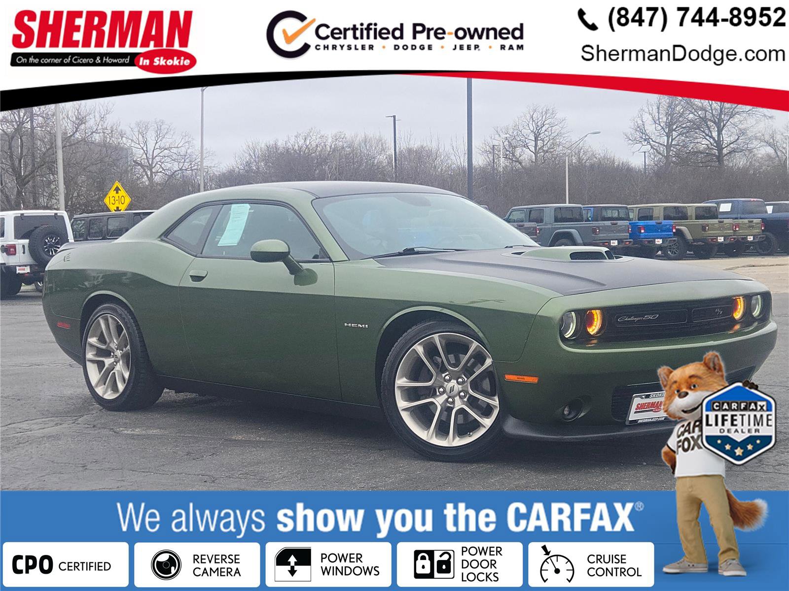Certified 2020 Dodge Challenger R/T