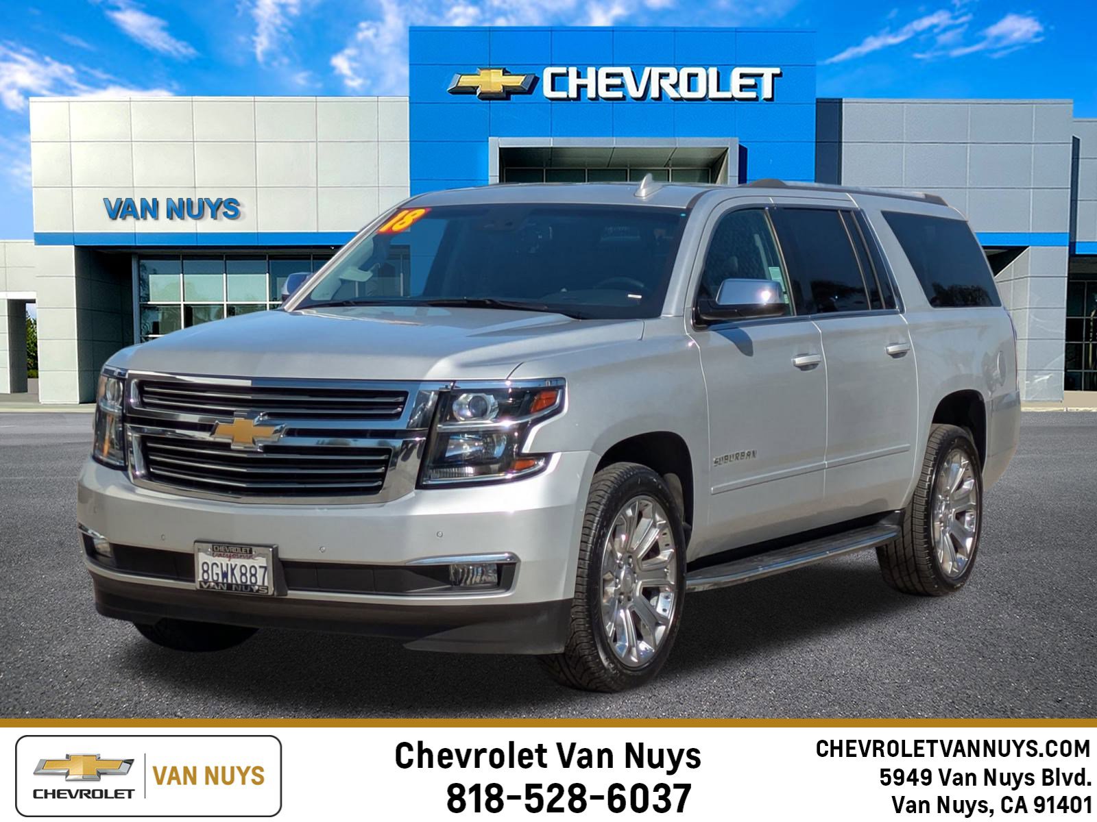 Used 2018 Chevrolet Suburban Premier