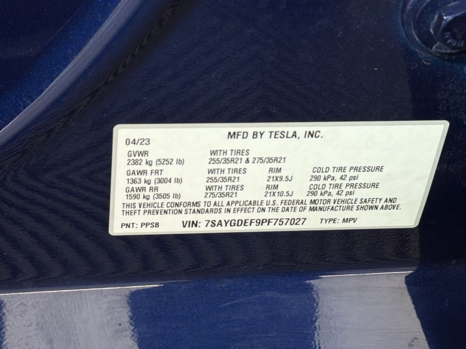 Used 2023 Tesla Model Y Performance AWD/4WD image 29