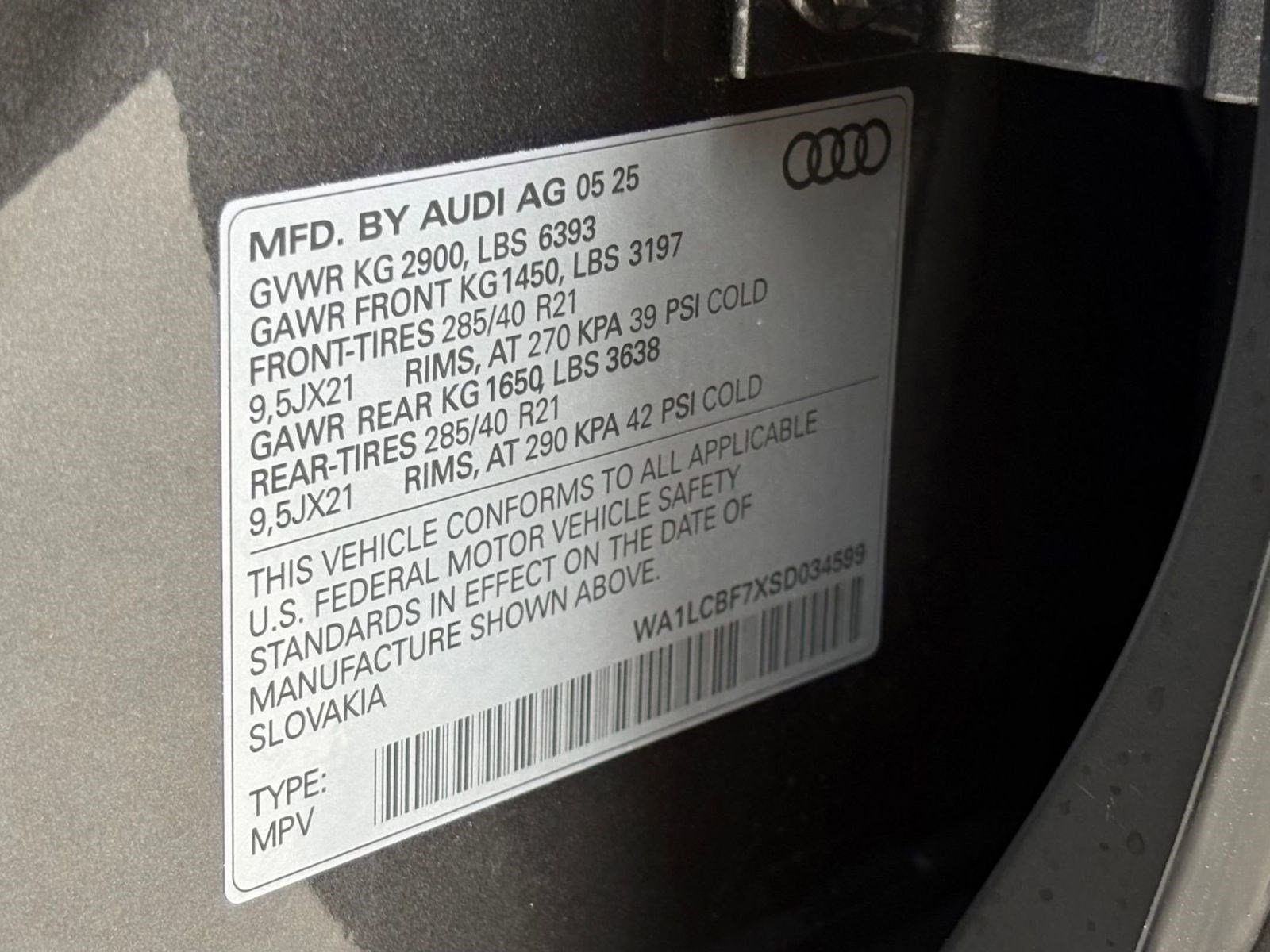 New 2025 Audi Q7 2.0T Premium Plus image 20