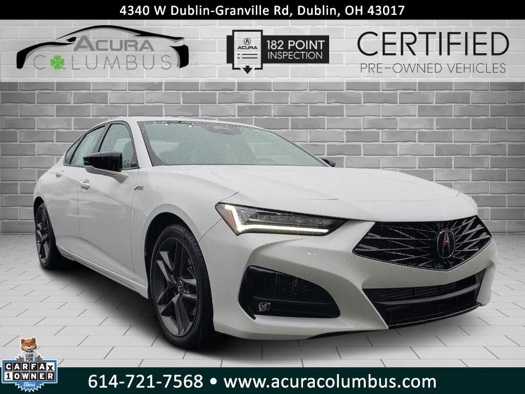 Certified 2025 Acura TLX SH-AWD w/ A-SPEC Pkg