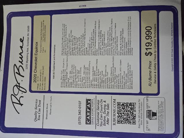 Used 2020 Chevrolet Equinox LT image 23