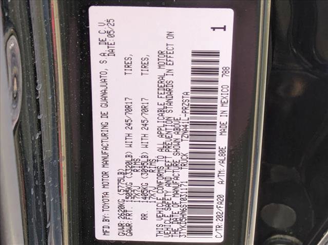 Certified 2025 Toyota Tacoma SR image 25