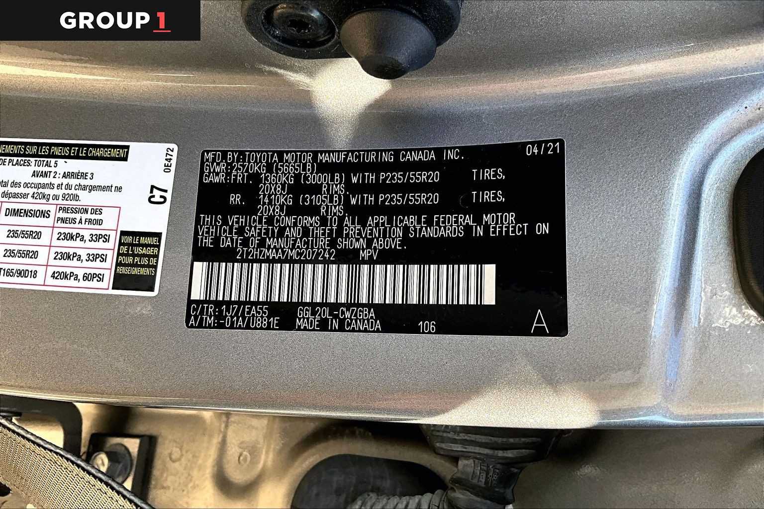 Certified 2021 Lexus RX 350 FWD w/ Premium Package image 36