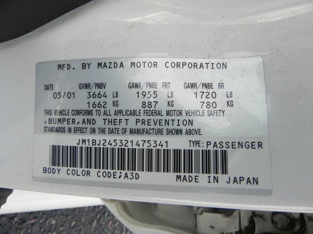 Used 2002 MAZDA Protege5 image 23