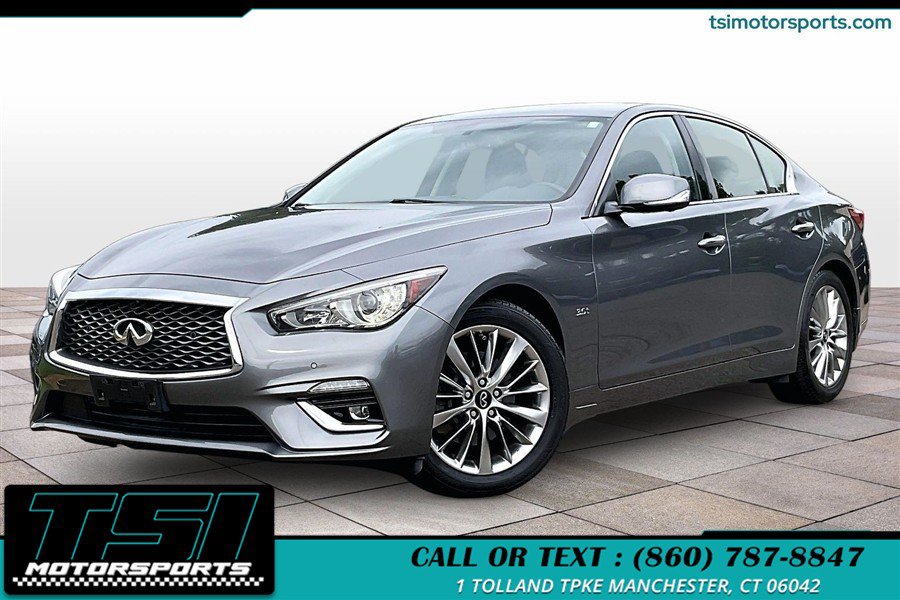 Used 2019 INFINITI Q50 Luxe w/ Essential Package (3.0T Luxe) AWD/4WD image 1