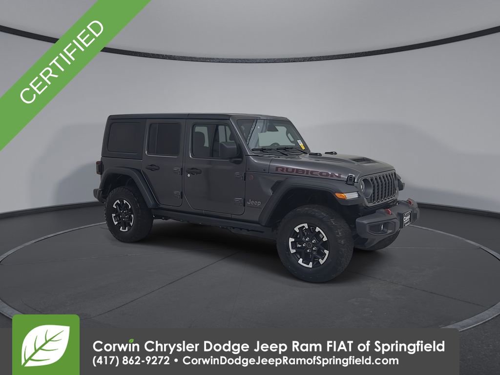 Certified 2026 Jeep Wrangler Unlimited Rubicon AWD/4WD image 2