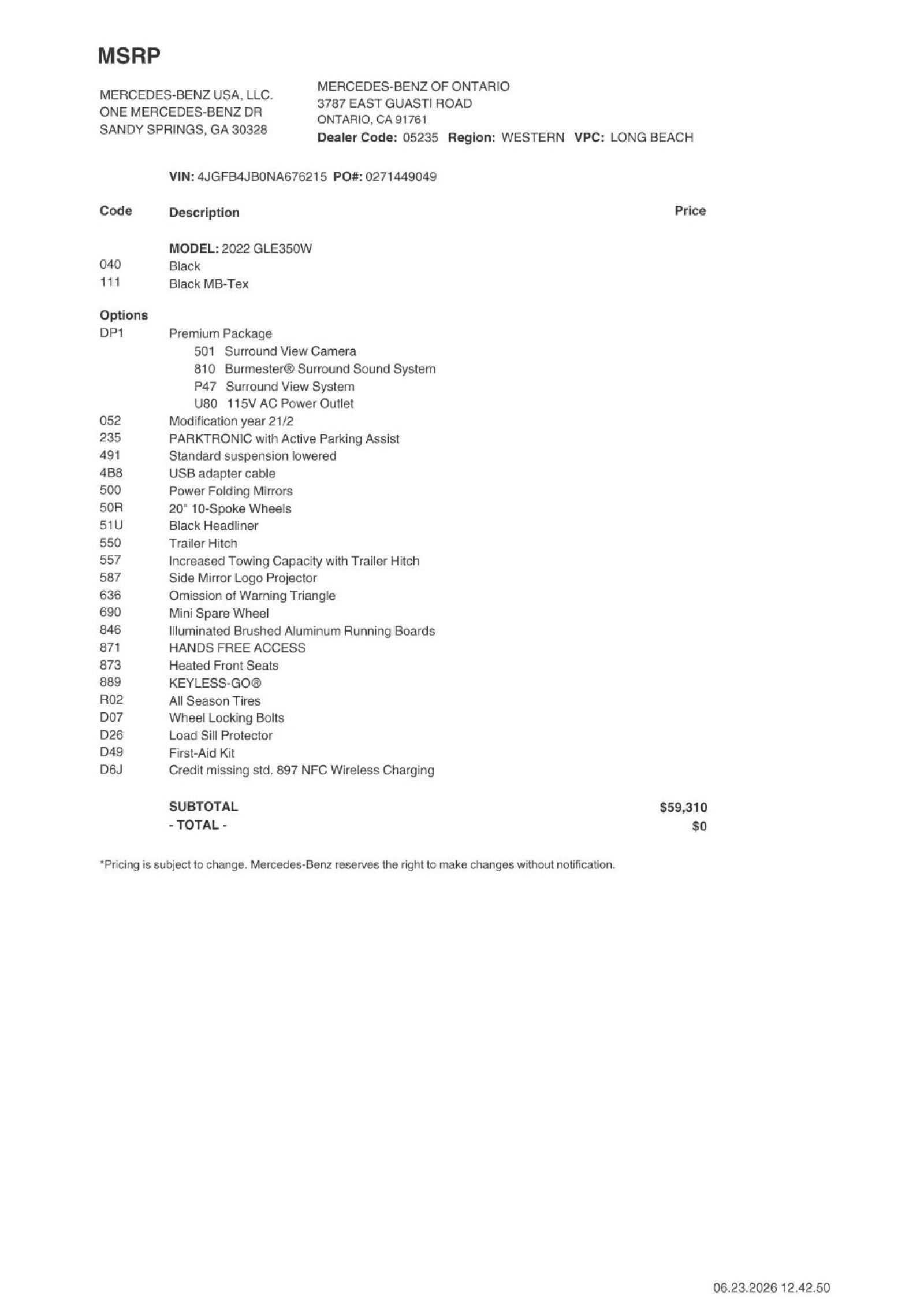 Certified 2022 Mercedes-Benz GLE 350 image 2