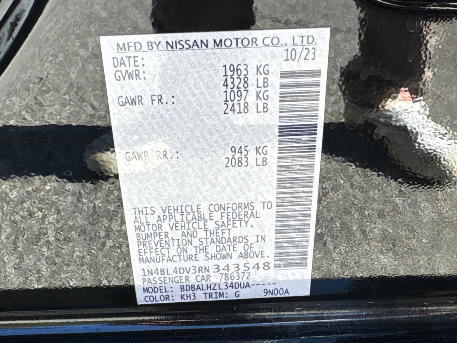 Used 2024 Nissan Altima 2.5 SV image 32