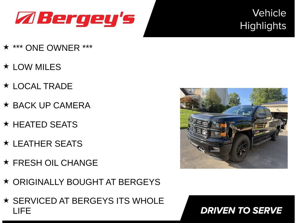Used 2015 Chevrolet Silverado 1500 LT w/ Midnight Edition AWD/4WD image 4