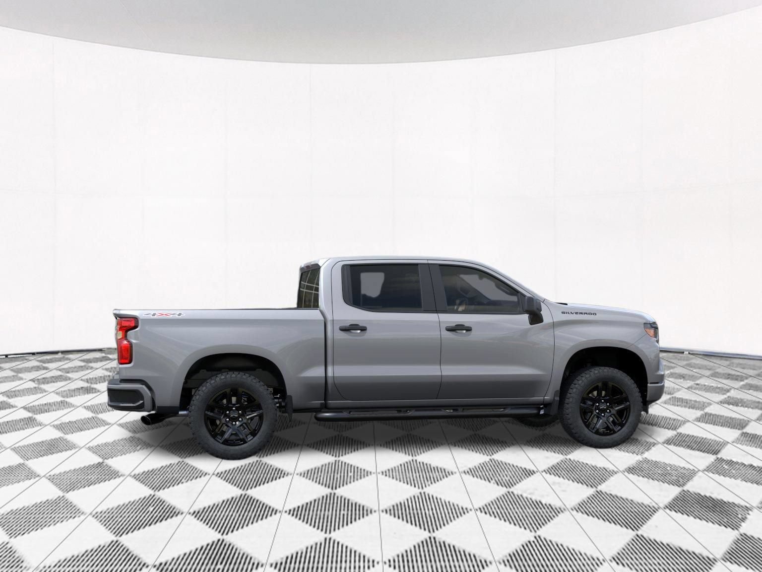 New 2026 Chevrolet Silverado 1500 Custom w/ Turbomax Blackout Package AWD/4WD image 11