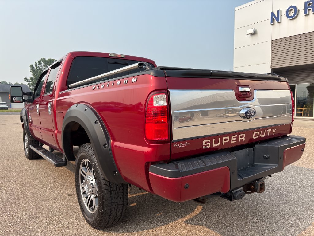 Used 2015 Ford F350 Platinum w/ Snow Plow Prep Package AWD/4WD image 9