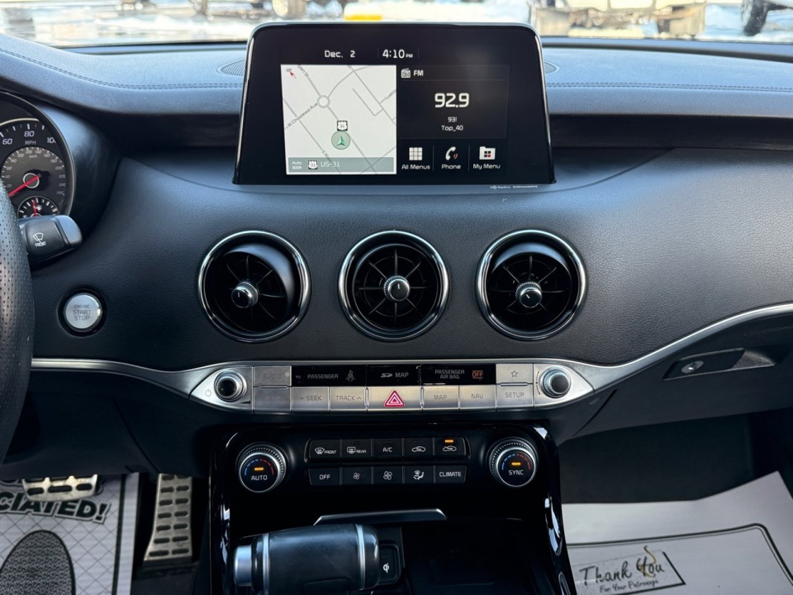 Used 2021 Kia Stinger GT-Line w/ Sun & Sound Package image 21