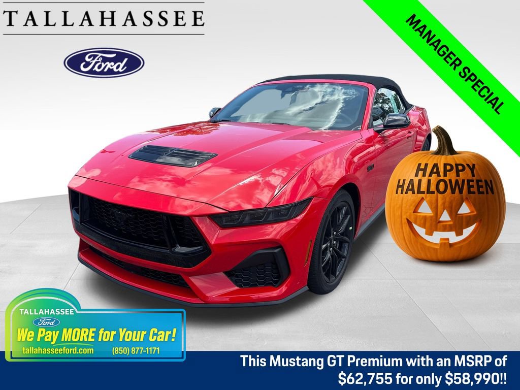 New 2025 Ford Mustang GT Premium w/ Mustang Nite Pony Package