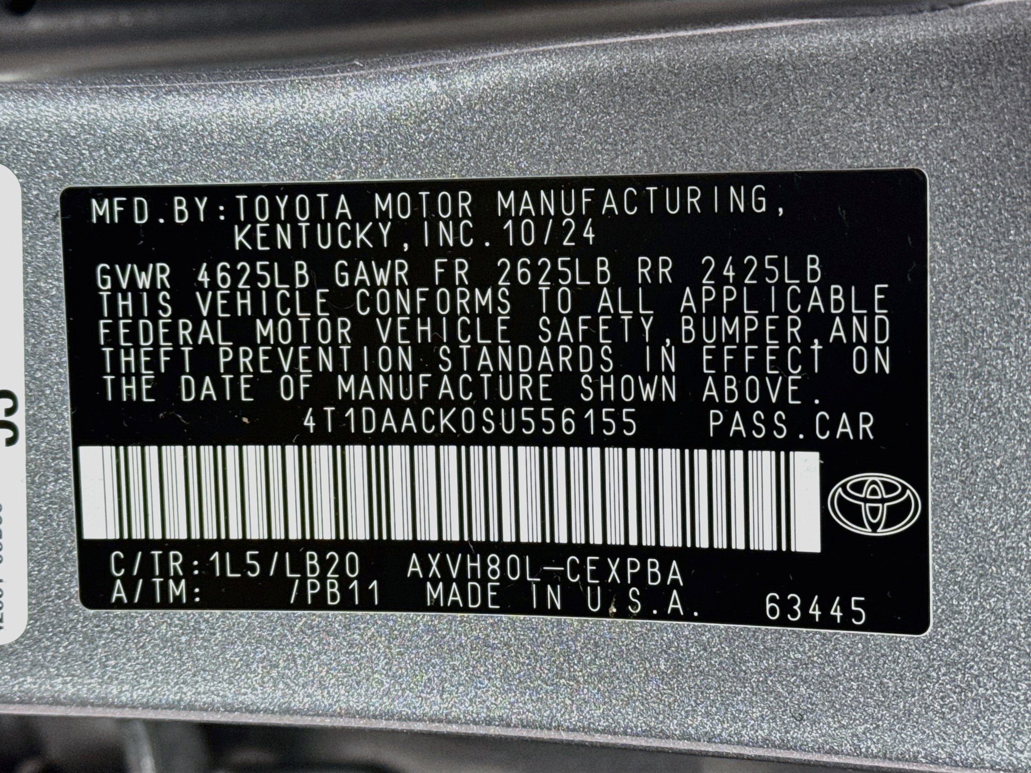 Certified 2025 Toyota Camry XSE FWD image 31