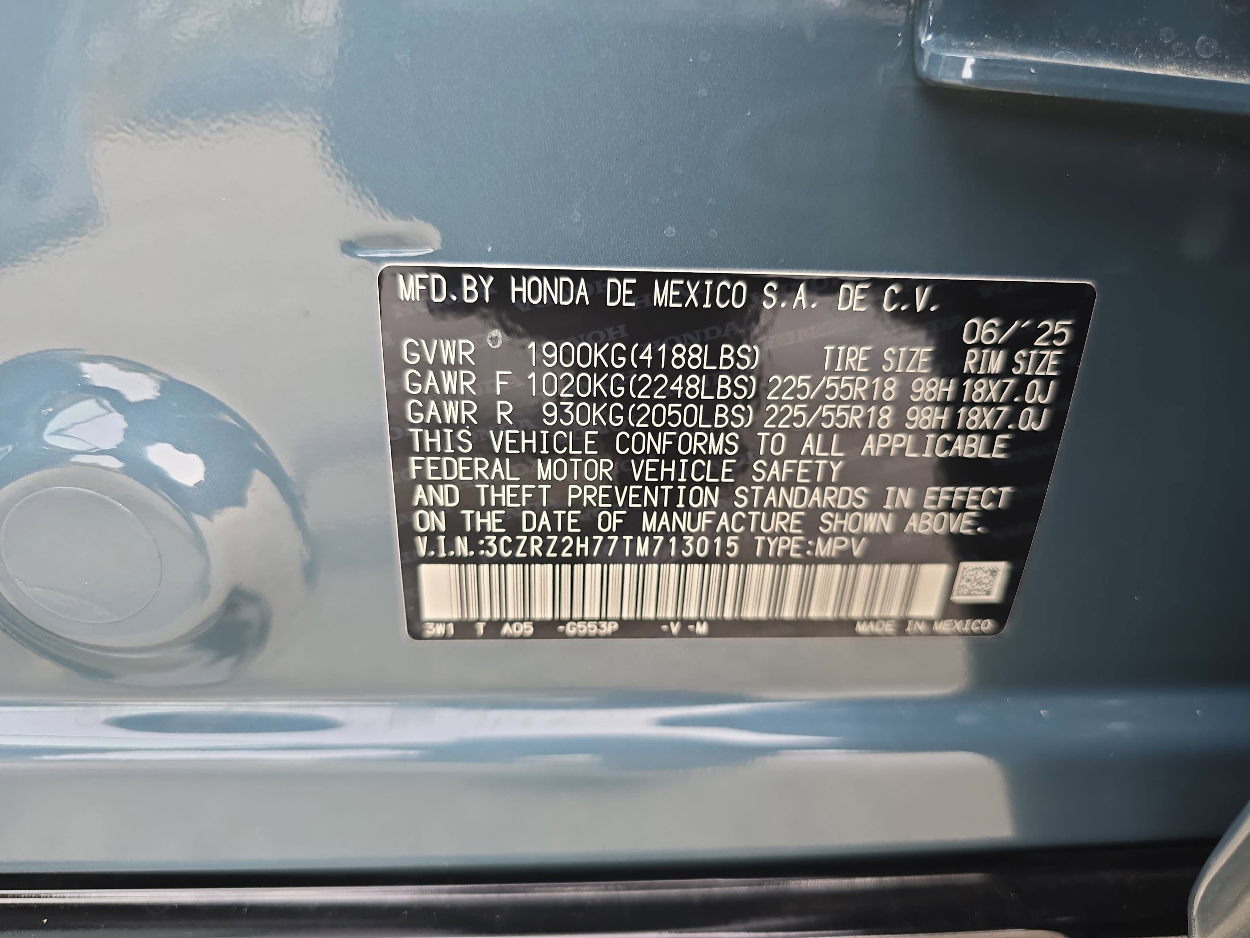 Certified 2026 Honda HR-V EX-L image 31