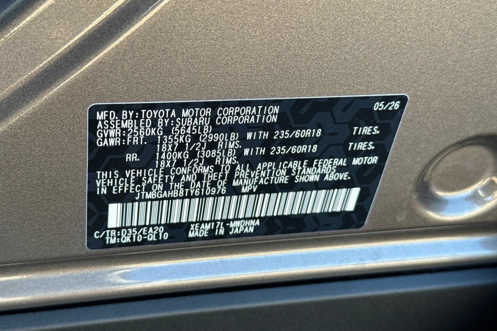 New 2026 Toyota bZ Woodland AWD/4WD image 34